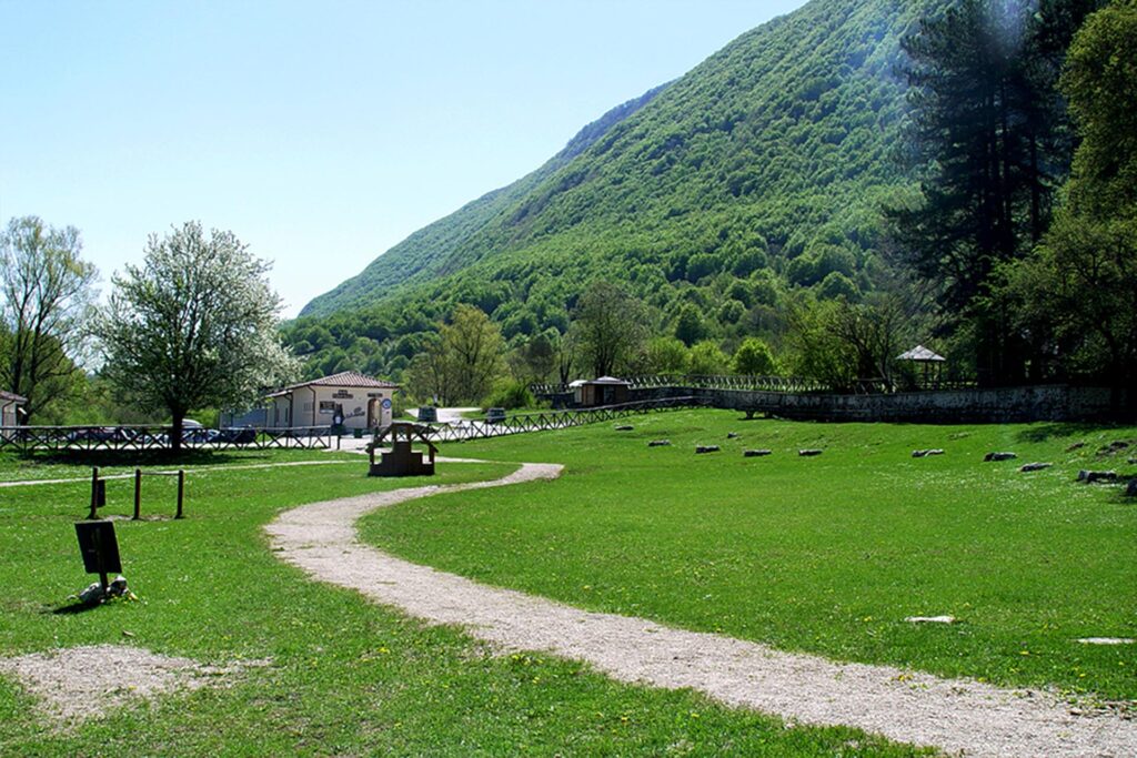 📷 Val Fondillo – Sentiero immerso nella natura della Val Fondillo, una delle meraviglie del Parco Nazionale d’Abruzzo.